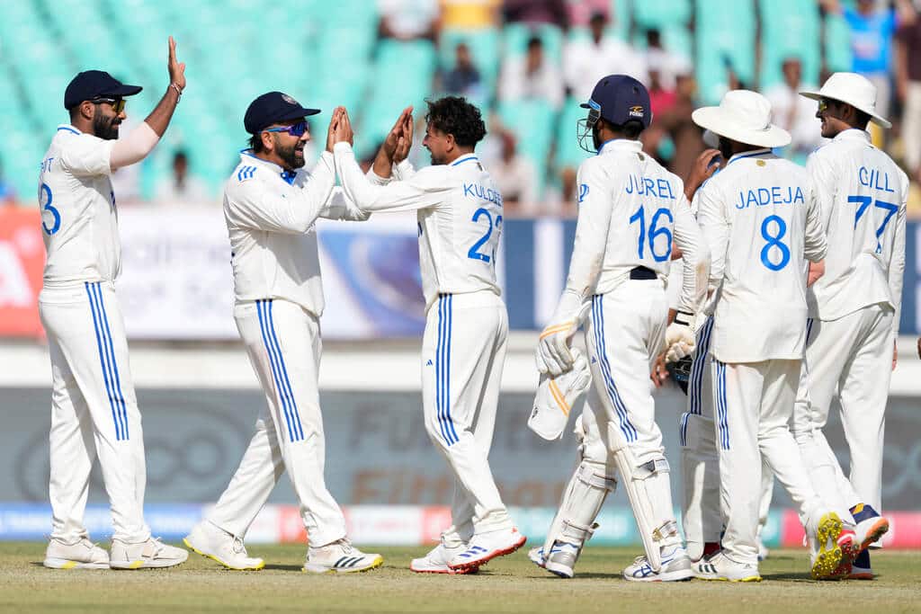 IND vs ENG, 3rd Test | Yashasvi Jaiswal Pounds Six-Laden 214* Before Jadeja Seals Indian Win